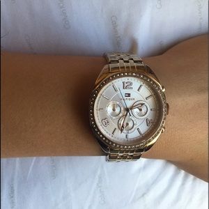 Tommy Hilfiger Gold watch